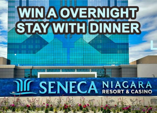 Win an Overnight Stay and Dinner at Seneca Niagara Resort & Casino!