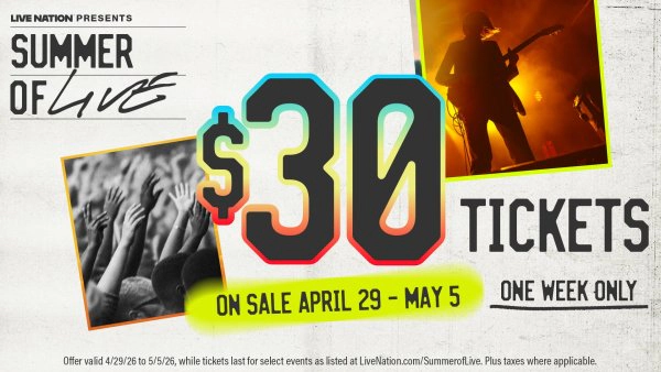 $30 Concert Week With Live Nation at Empower Federal Credit Union Amphitheater