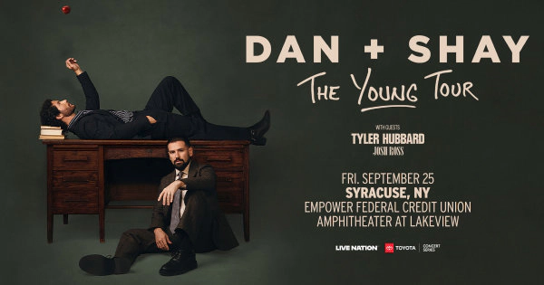 Win Tickets to see Dan + Shay at Empower Federal Credit Union Amphitheater at Lakeview!