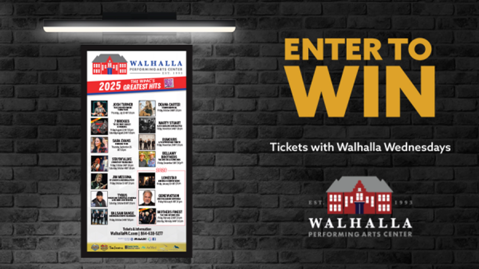 CHEERWINE TICKET WINDOW: Walhalla Wednesday