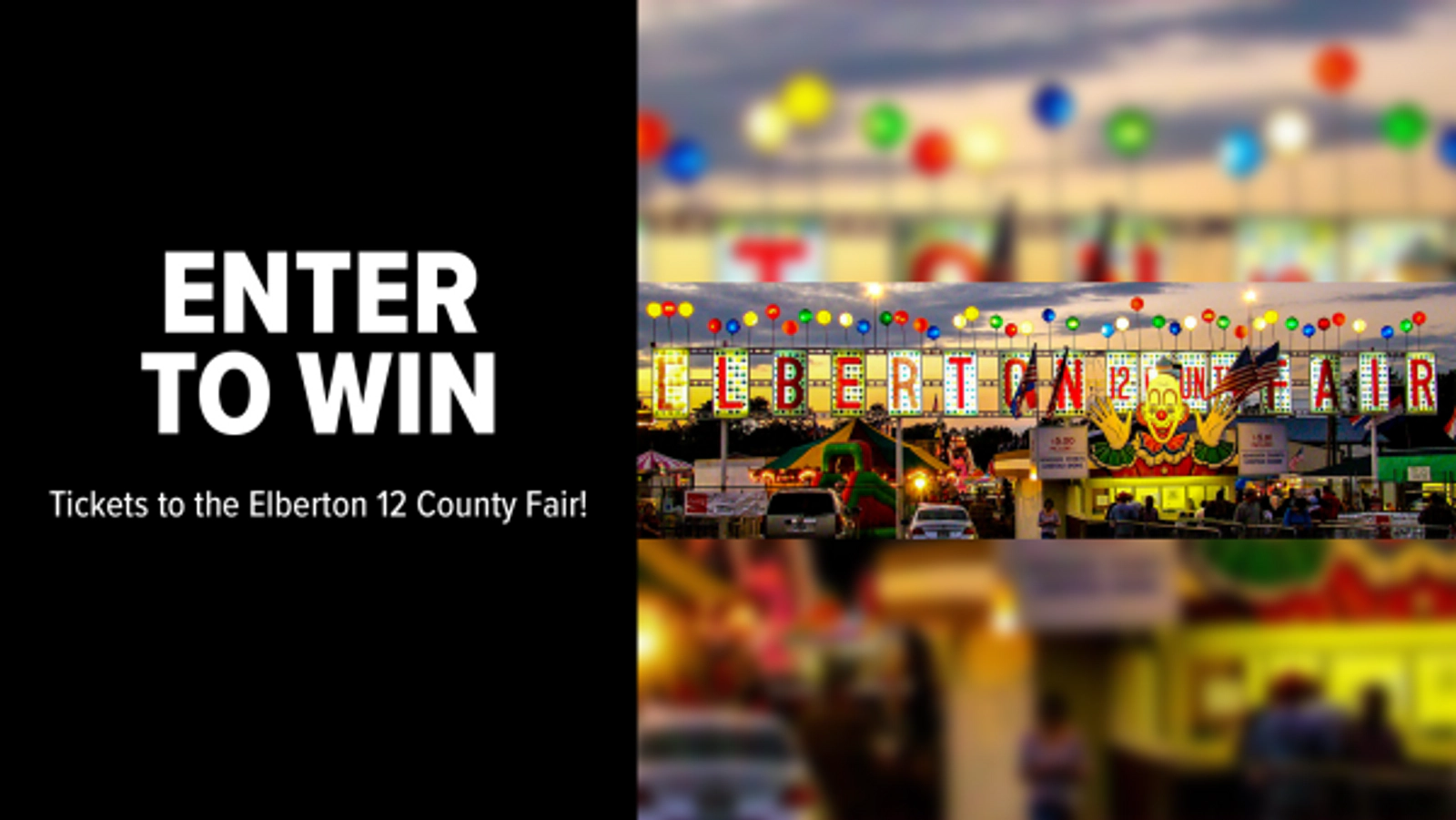Win Tickets to the Elberton 12 County Fair!