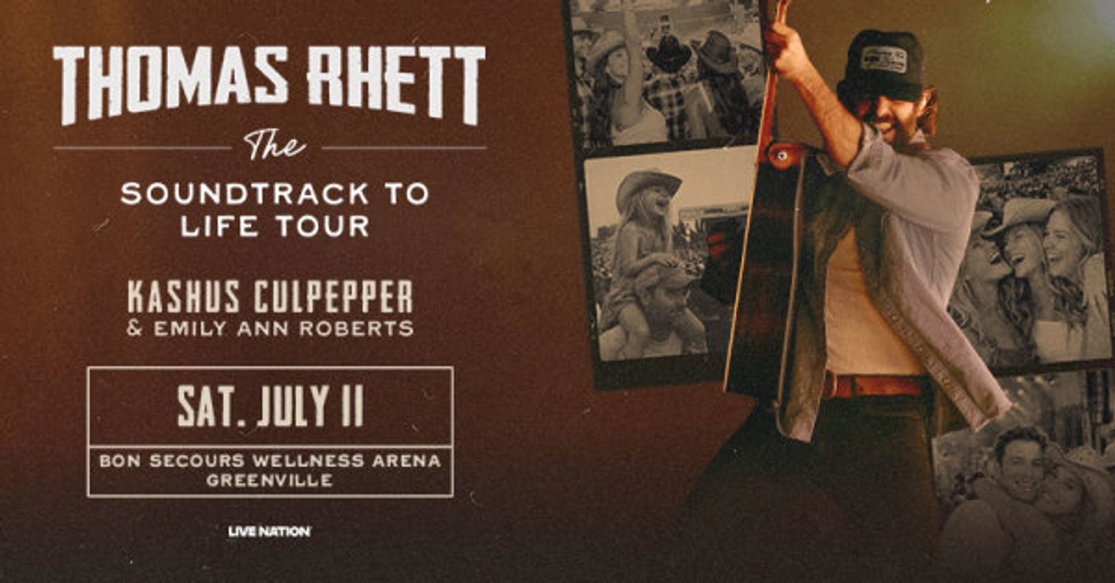 Thomas Rhett at The Well!