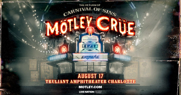 Win Tickets to Motley Crue in Charlotte!