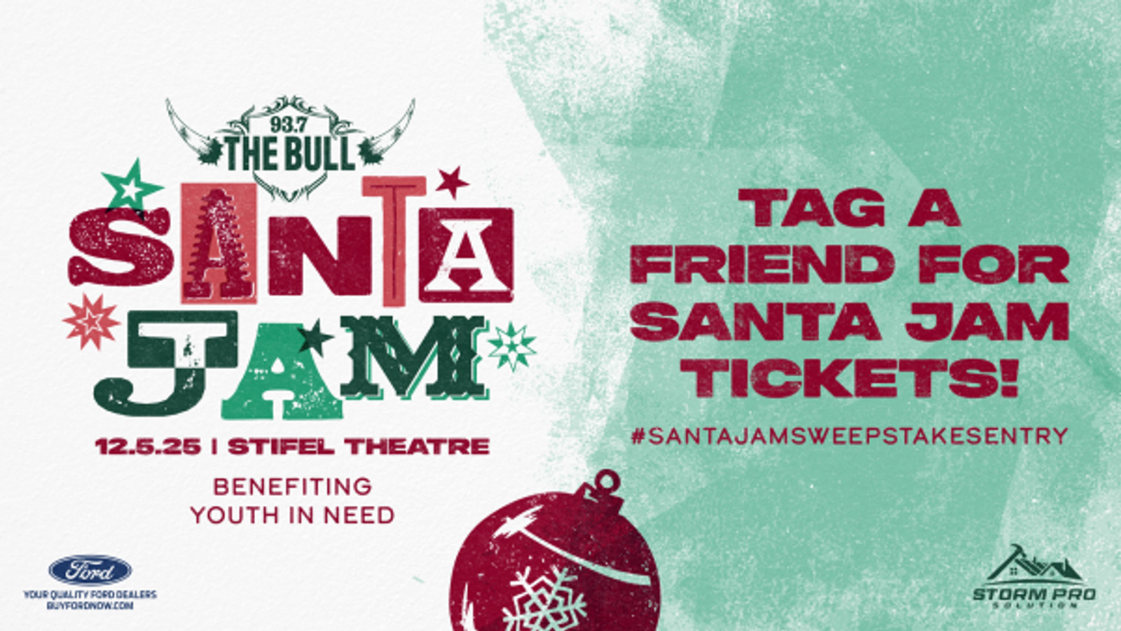 Tag A Friend for Santa Jam Tickets
