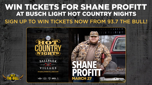 Win Tickets for Shane Profitt at Busch Light Hot Country Nights with 93.7 The Bull