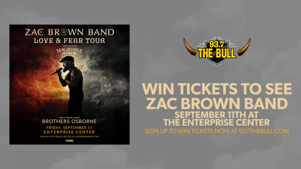 Win Tickets to see the Zac Brown Band September 11th at the Enterprise Center