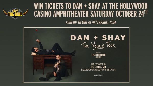Win Tickets to Dan + Shay at the Hollywood Casino Amphitheater Saturday October 24th