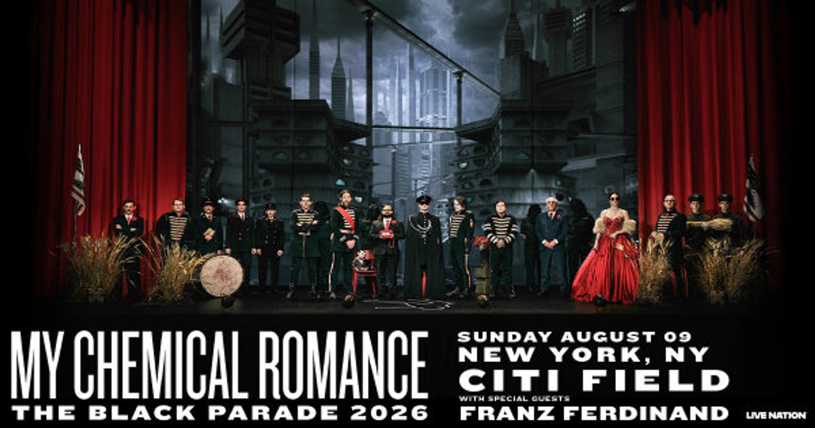 Win Tickets to see My Chemical Romance @ Citi Field!