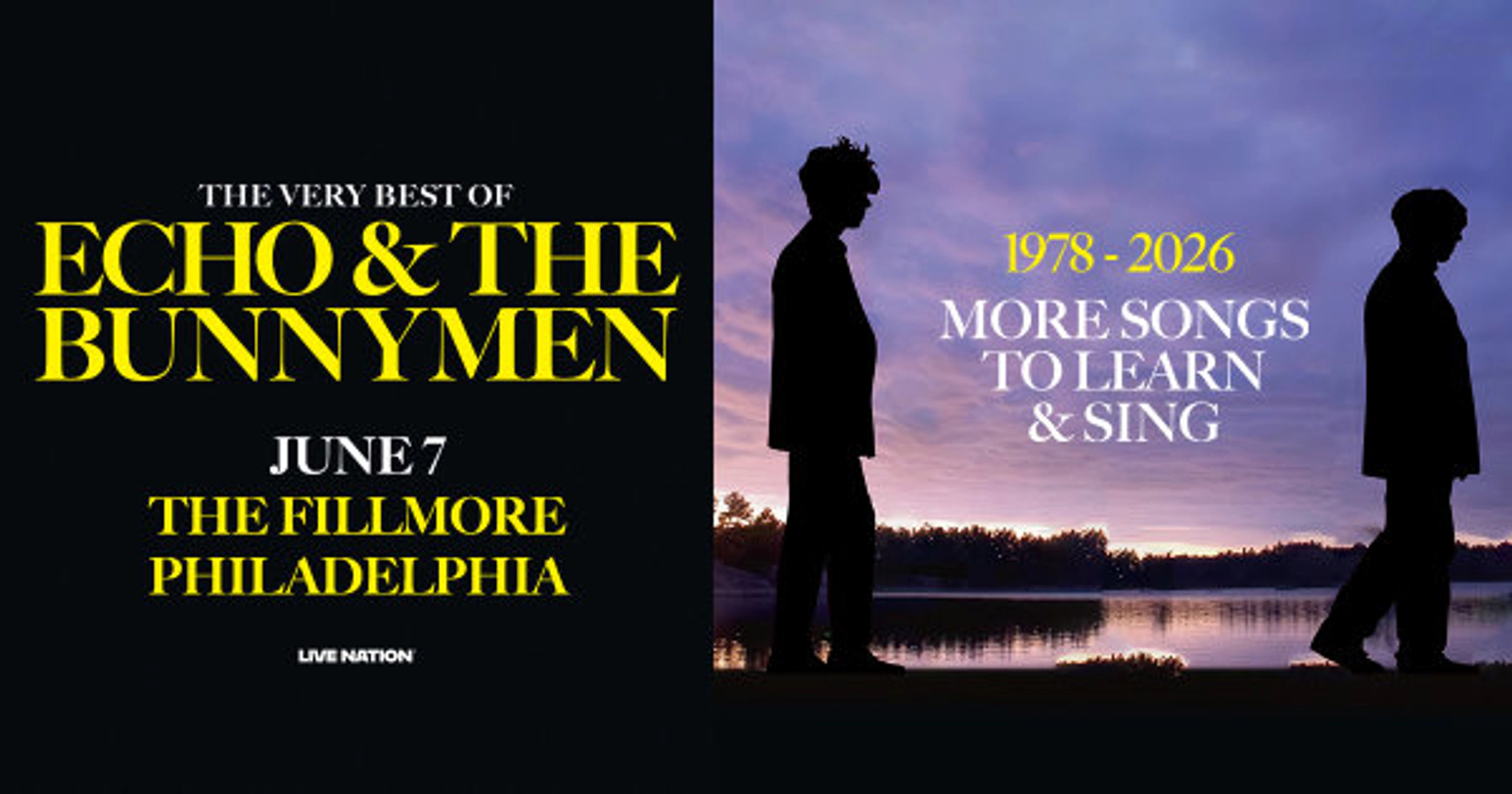 See ECHO AND THE BUNNYMEN at the Fillmore!