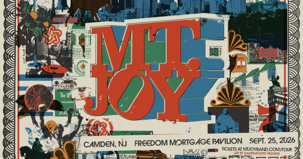 Win Tickets to see Mt. Joy @ Freedom Mortgage Pavilion on September 25th!