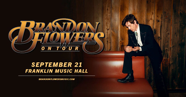 Win Tickets to see Brandon Flowers @ Franklin Music Hall!