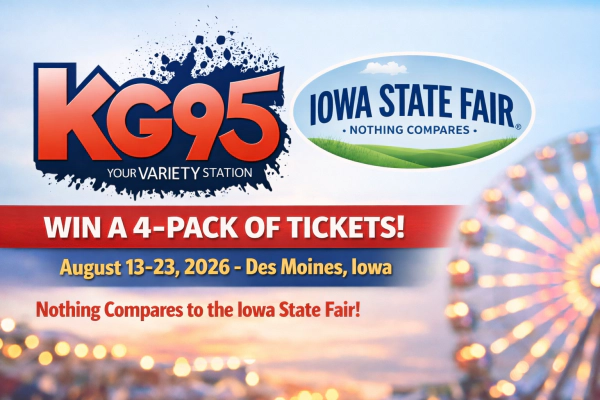 Win a Family Four Pack to the Iowa State Fair!