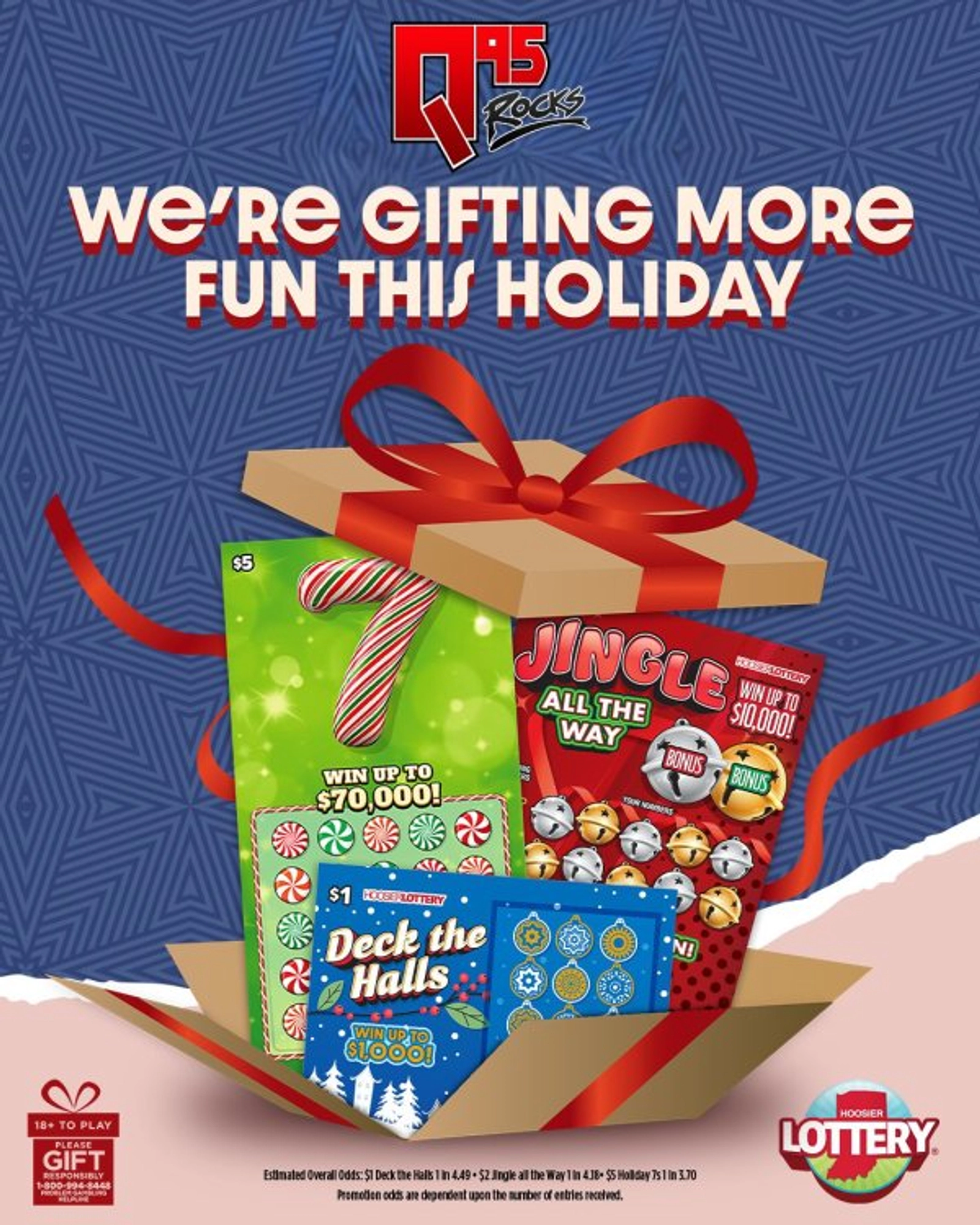 Give the Gift of Fun with Hoosier Lottery