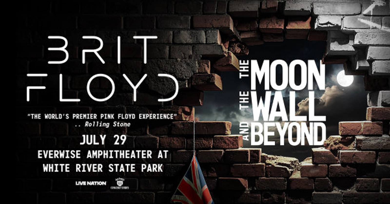 Brit Floyd at Everwise Amphitheater on July 29th!