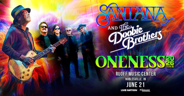Santana @ Ruoff Music Center 6.21.26 Ticket Giveaway