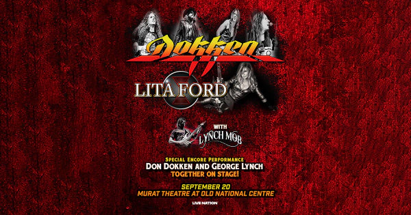 Dokken @ Murat Theatre 9.20.26 Ticket Giveaway