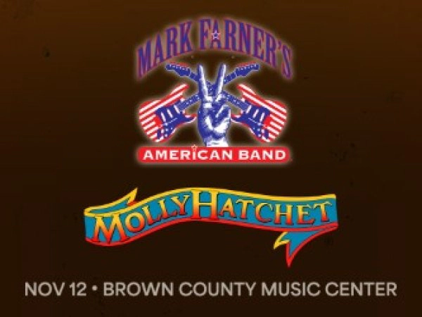 Mark Farner’s American Band & Molly Hatchet @ Brown County Music Center 11.12.26 Ticket Giveaway