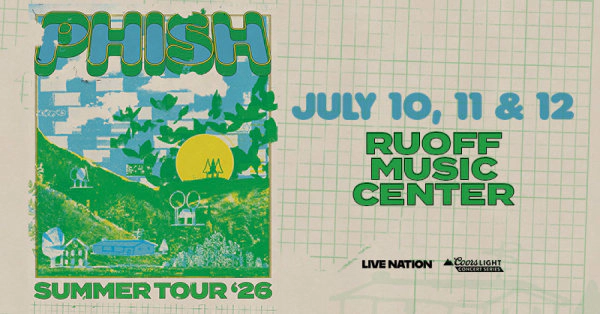 Phish @ Ruoff Music Center 7.10.26 Ticket Giveaway
