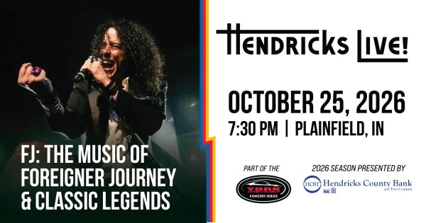 Foreigner's Journey @ Hendricks Live! 10.25.26 Ticket Giveaway