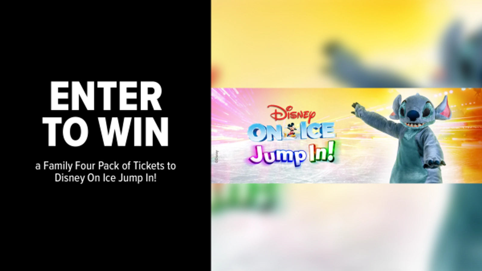 Win a Family Four Pack of Tickets to Disney On Ice
