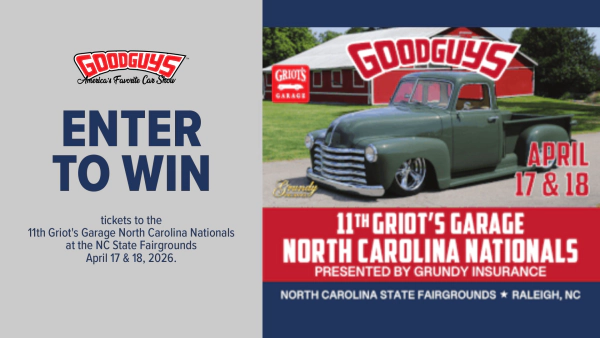Goodguys 11th Nationals Ticket Giveaway