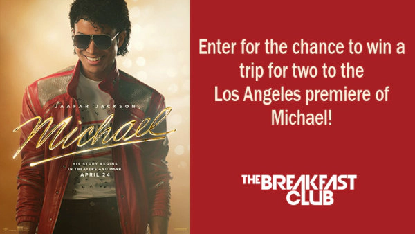 The Breakfast Club's Michael Premiere Flyaway Sweepstakes
