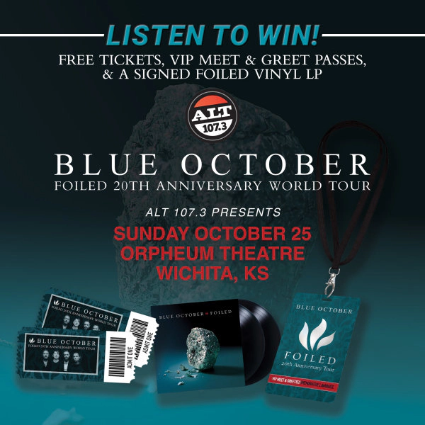 ALT 107.3 Presents: Blue October - Win Tickets!