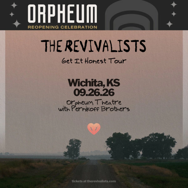 Win Tickets: The Revivalists at Wichita Orpheum!