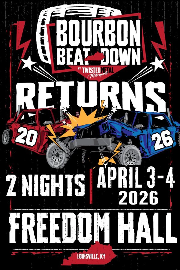 Bourbon Beatdown at Freedom Hall on April 3 & 4th, 2026