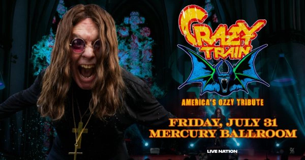 Crazy Train @ Mercury Ballroom 7.31.26 Ticket Giveaway