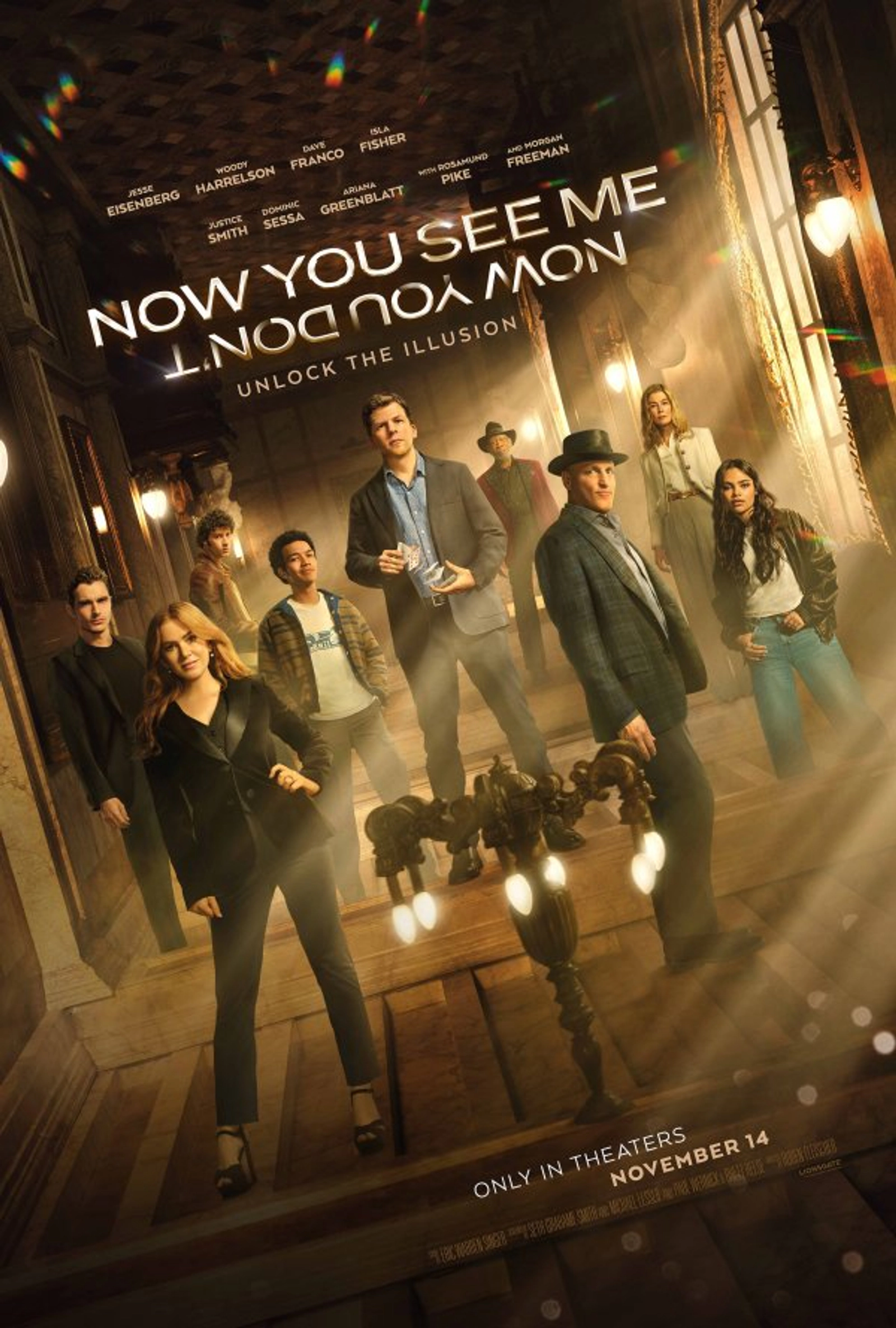 NOW YOU SEE ME: NOW YOU DON'T