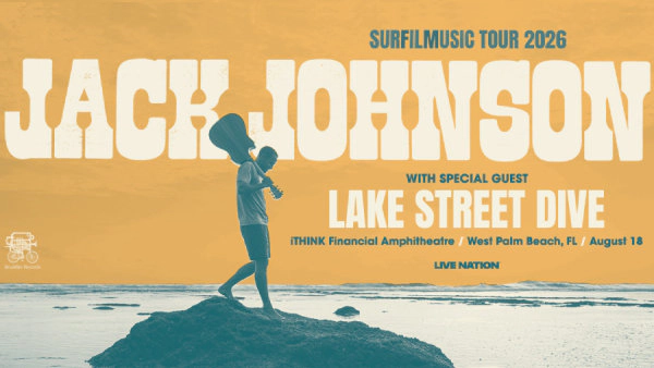 Jack Johnson: Surfilmusic Tour with Special Guests Lake Street Dive
