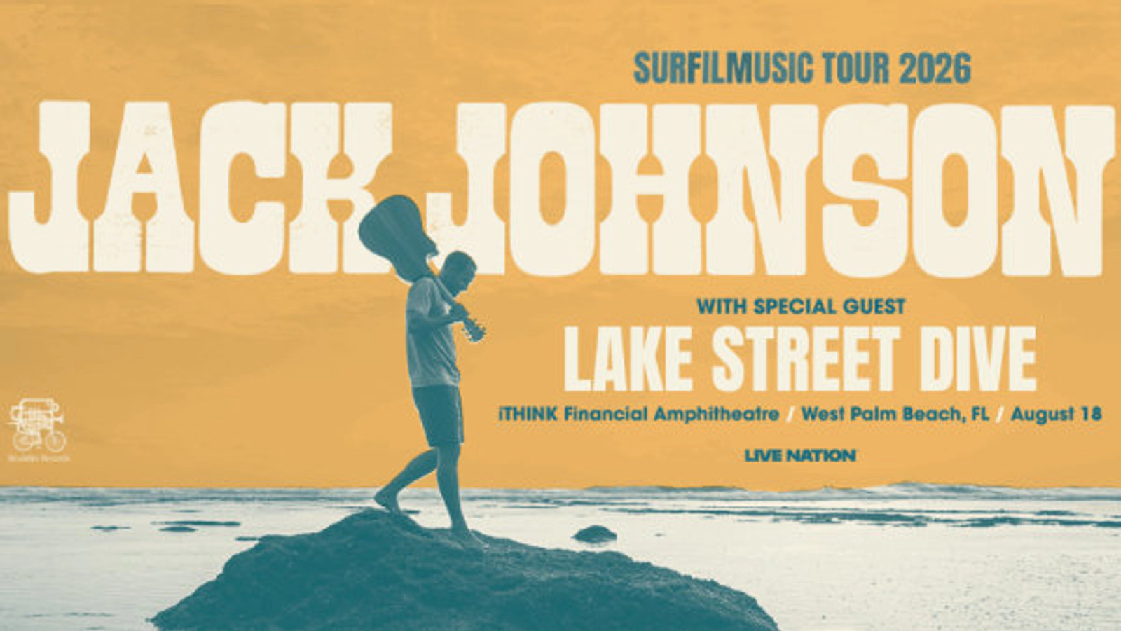 Jack Johnson: Surfilmusic Tour with Special Guests Lake Street Dive