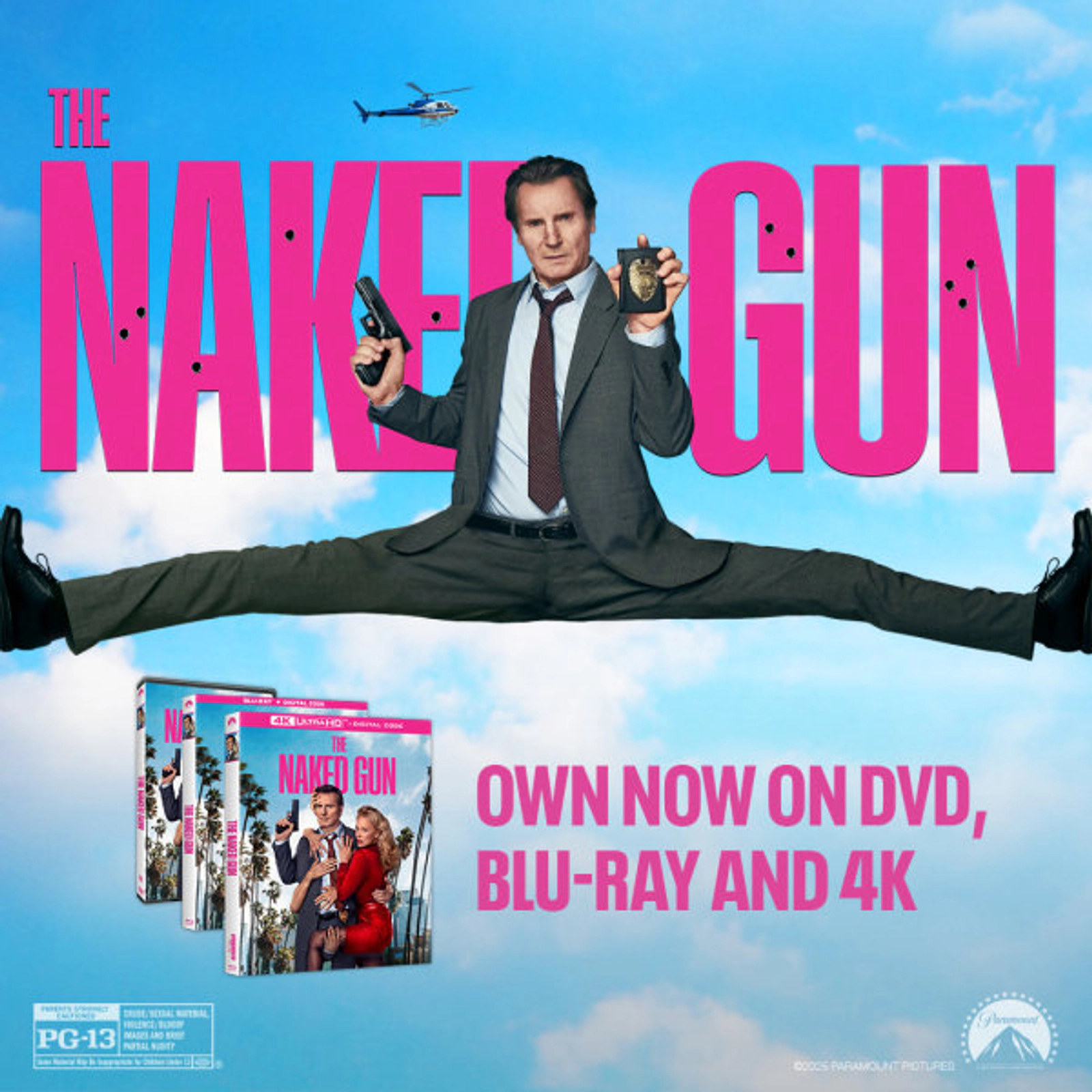 THE NAKED GUN  on 4K + Digital Code