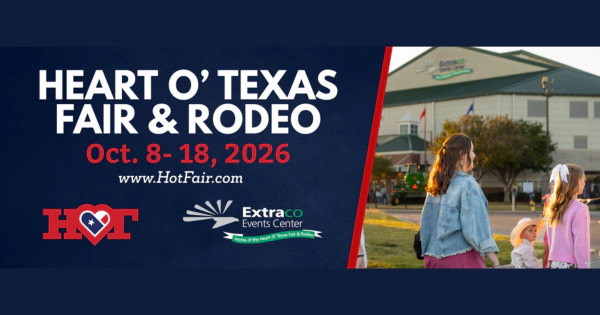 Enter to WIN tickets to The Heart O' Texas Fair & Rodeo 2026 in Waco TX