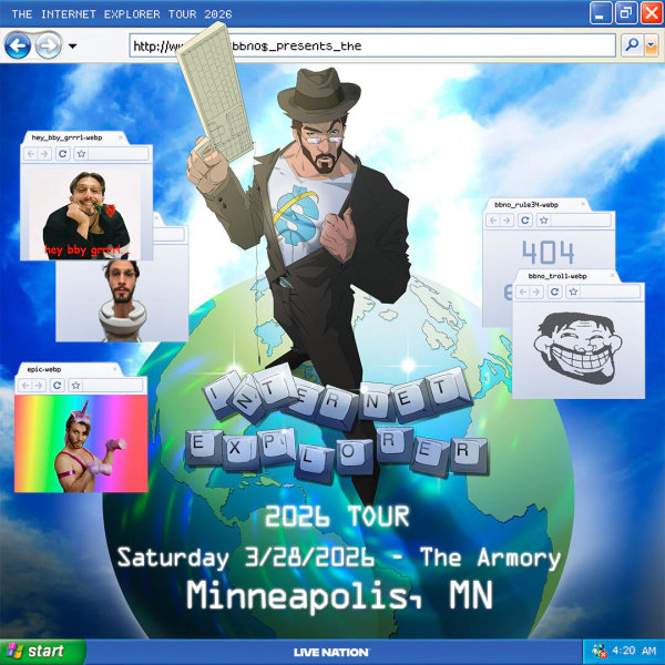 win 2 tickets to BBNO$ on March 28th