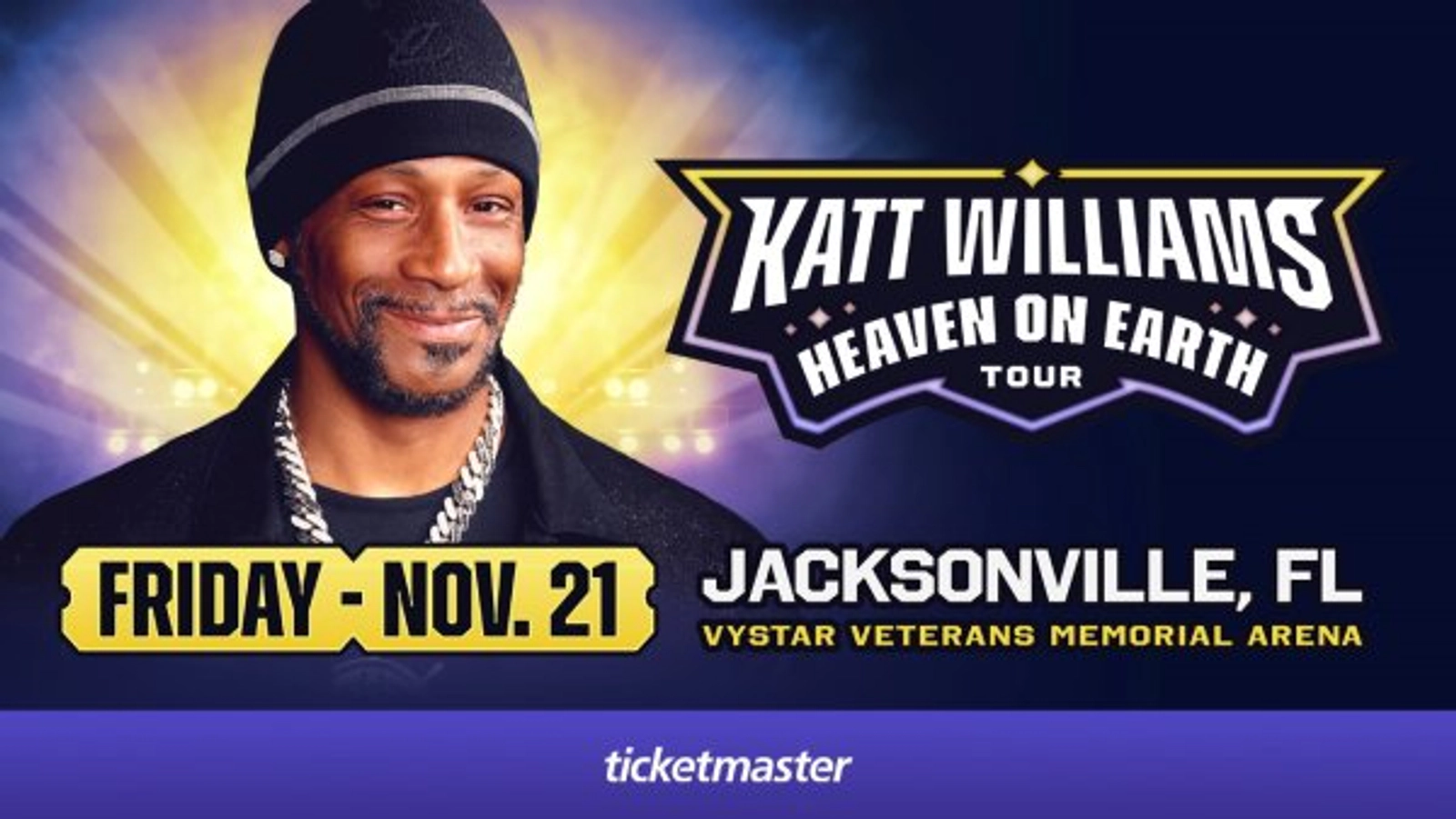 Win Tickets To Katt Williams At Vystar Veterans Memorial Arena