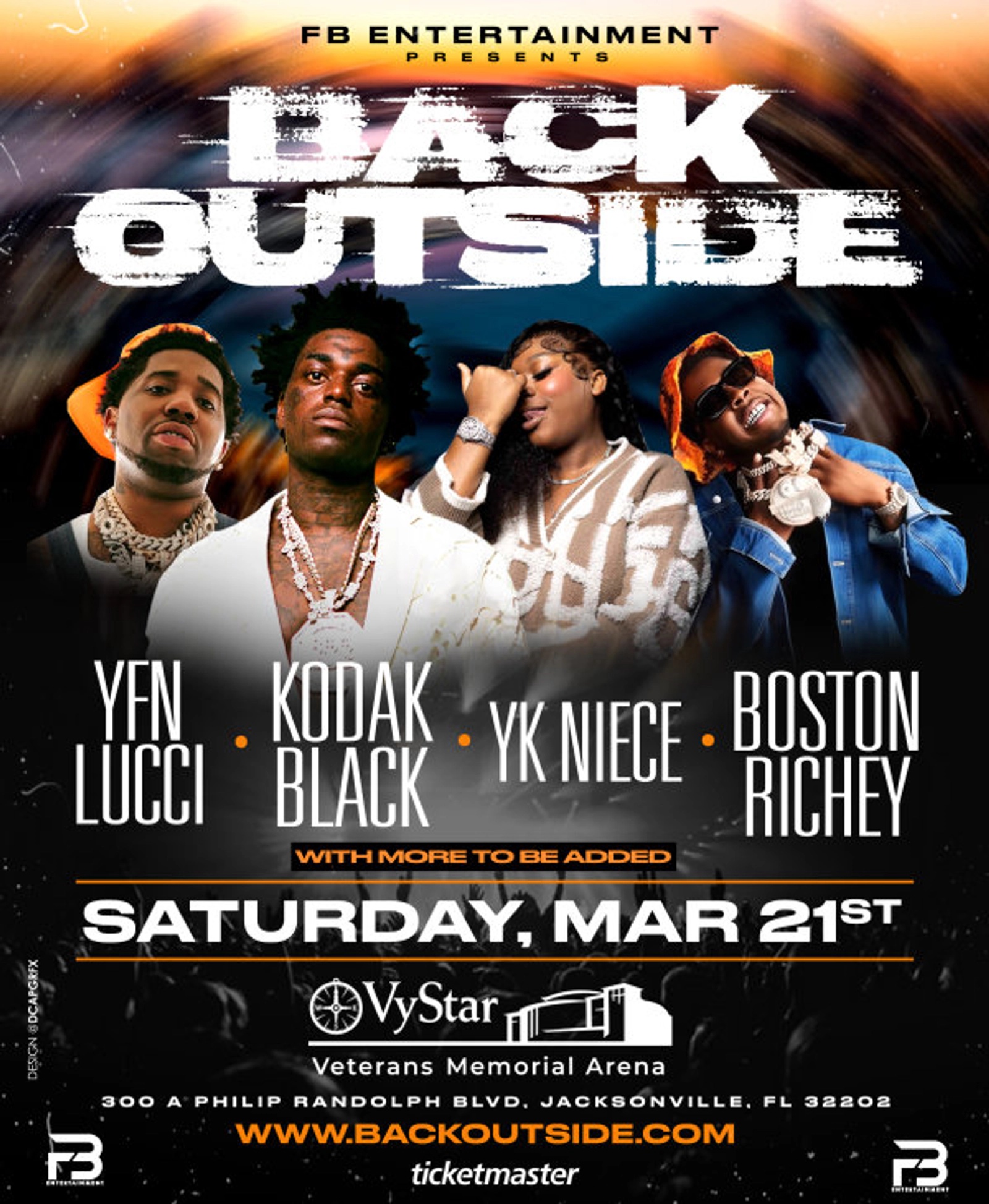 Win Tickets To Back Outside At VyStar Veterans Memorial Arena