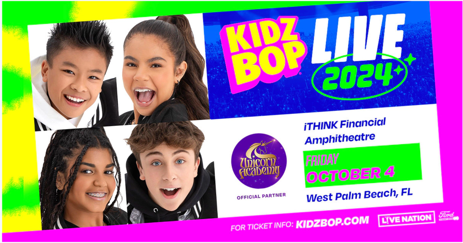 KIDZ BOP Live 2024 Today's KOOL 105.5 Today's KOOL 105.5