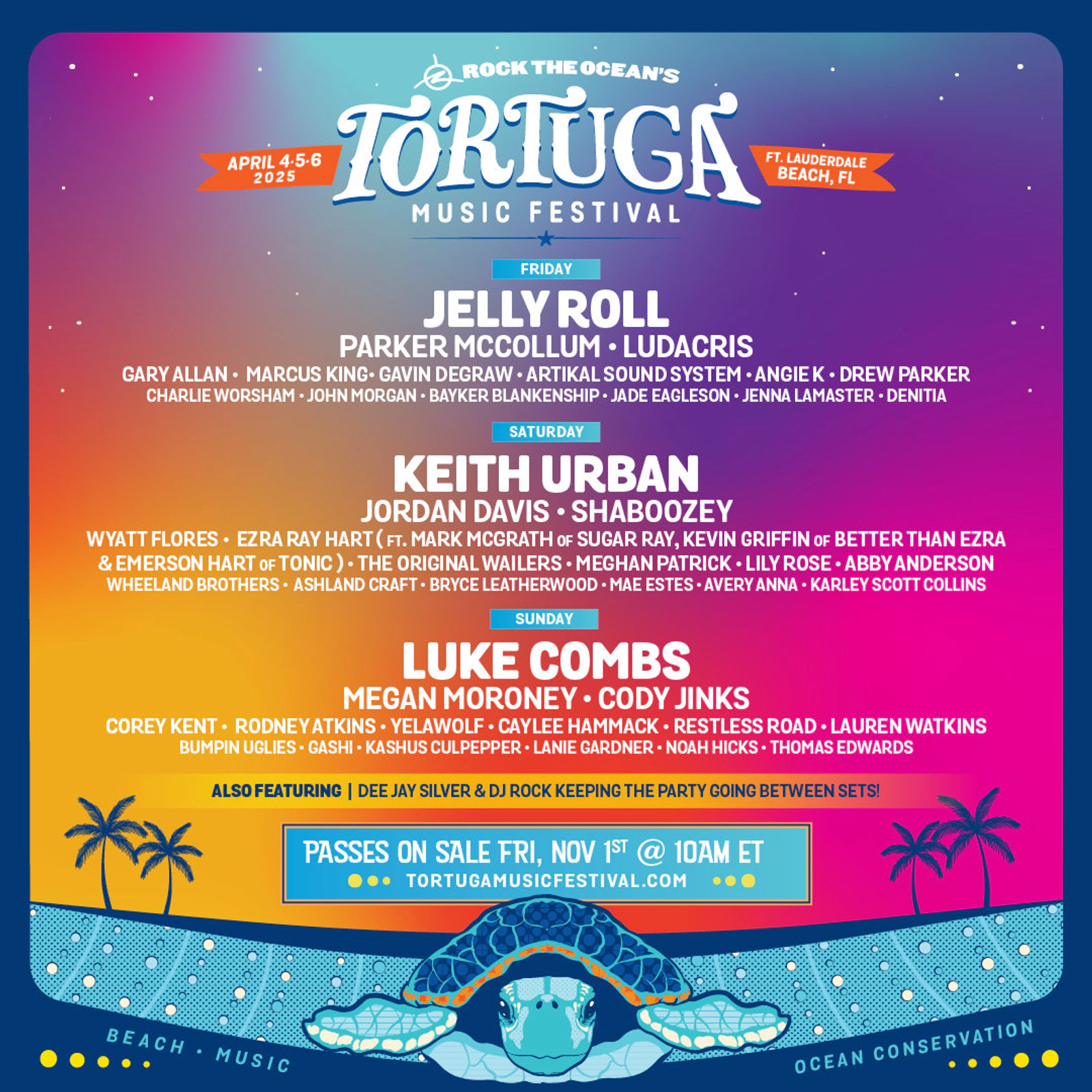 TORTUGA Music Festival 2025 | WiLD 95.5 | WiLD 95.5