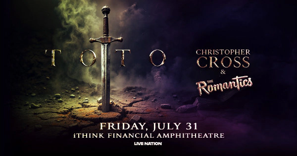 Win Tickets to See TOTO, Christopher Cross, & The Romantics Live!