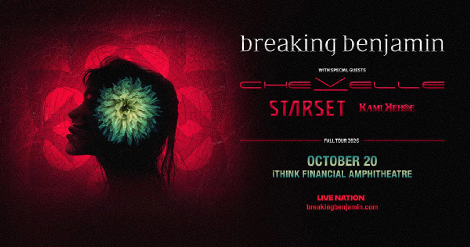 Win Tickets To See Breaking Benjamin in Concert!