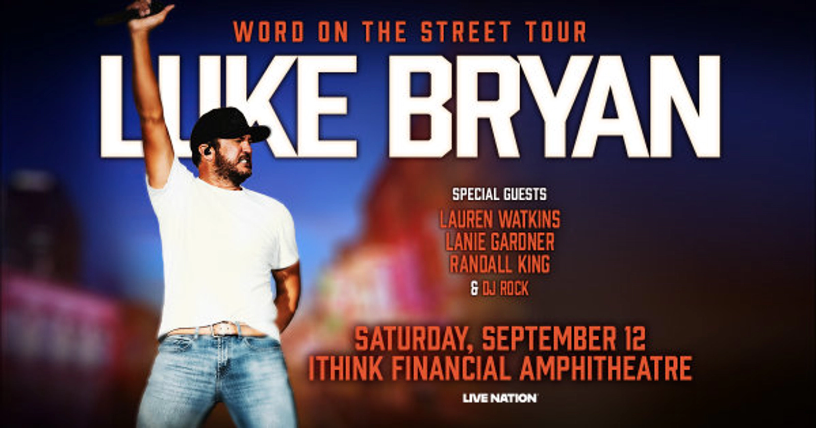 Win Tickets to Luke Bryan’s Word on the Street Tour!