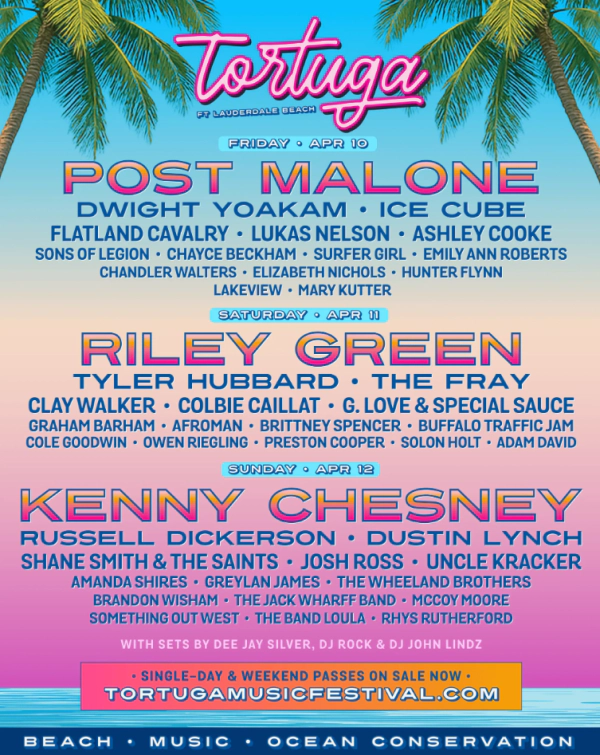 2026 Tortuga Music Festival!