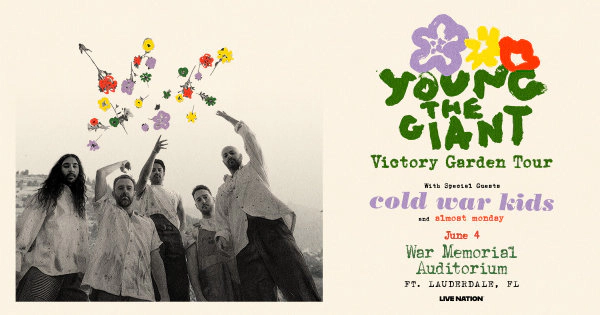 Young The Giant at FTL War Memorial!