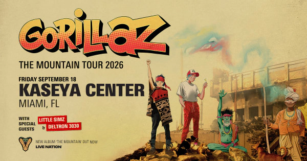 Score Tickets to See Gorillaz Live!