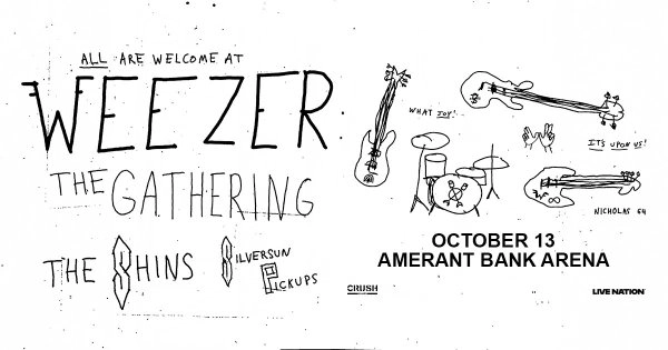 Score Tickets to Weezer "The Gathering" Tour!