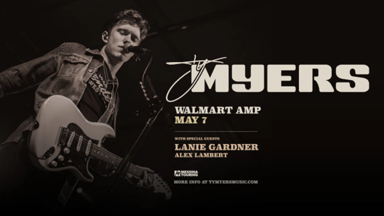 Enter For A Chance To Win Tickets to Ty Myers