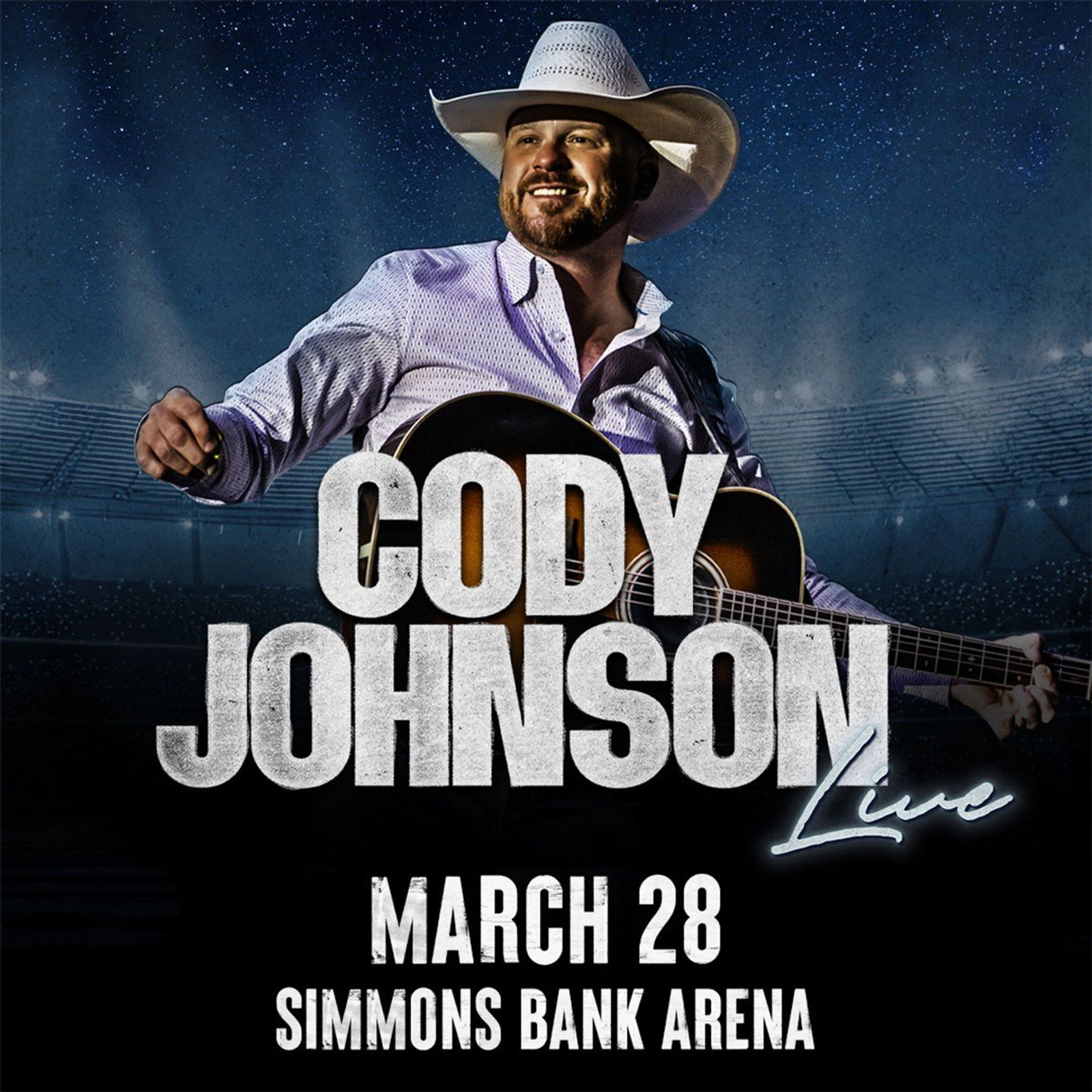 Cody Johnson at Simmons Bank Arena Mar 28, 2026