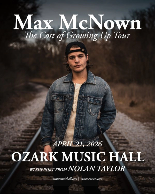 Win Max McNown Tickets!